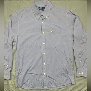 Jack Nicklaus Non-Iron Check Shirt Men’s L “Honda Classic” Golf Button Down